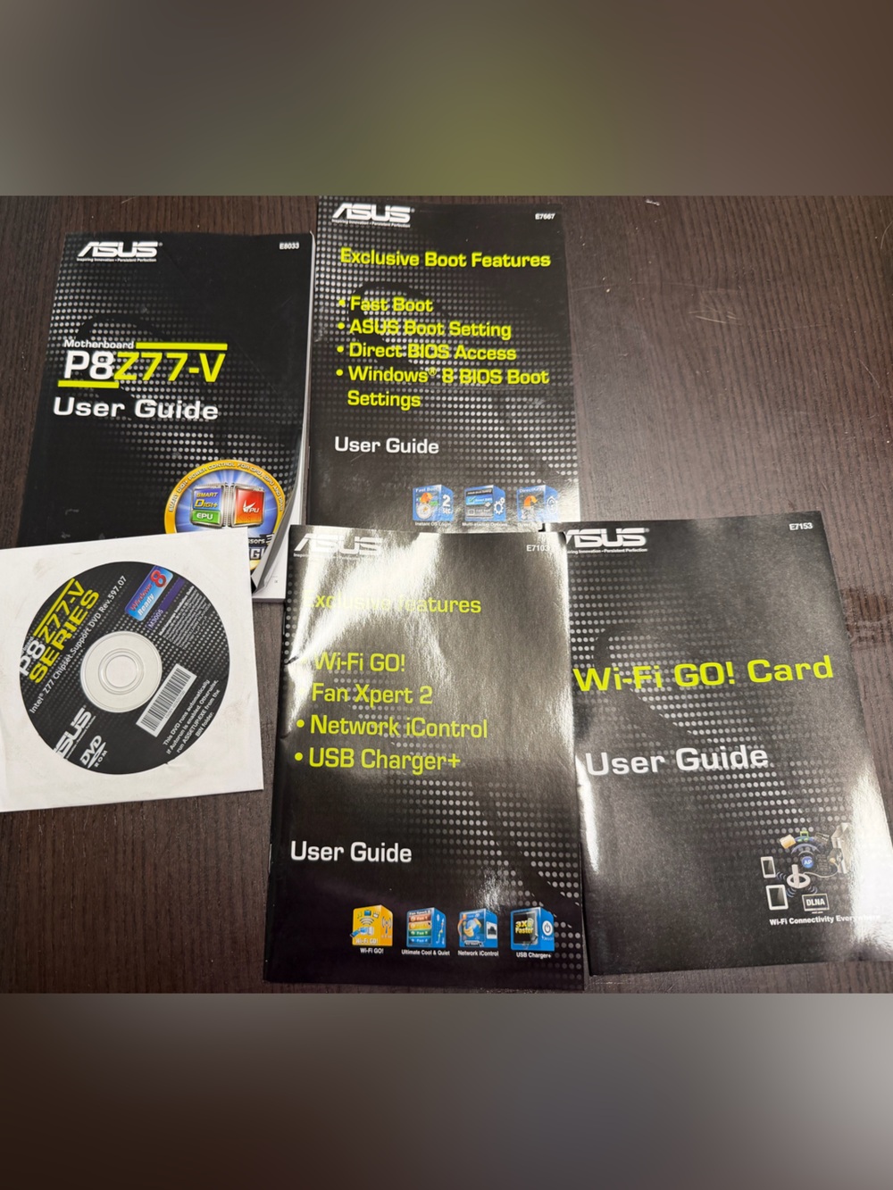 2013 ASUS P8Z77-V User Guide dvd support intel motherboard handbooks